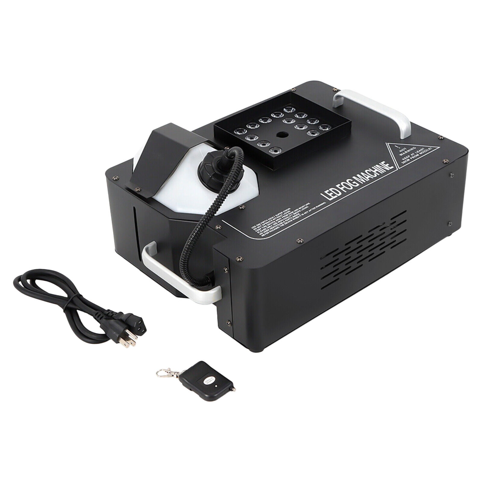 110v 1500w RGB 24 LED Light Stage Fogger Thrower Effect Disco Fog Smoke Machine