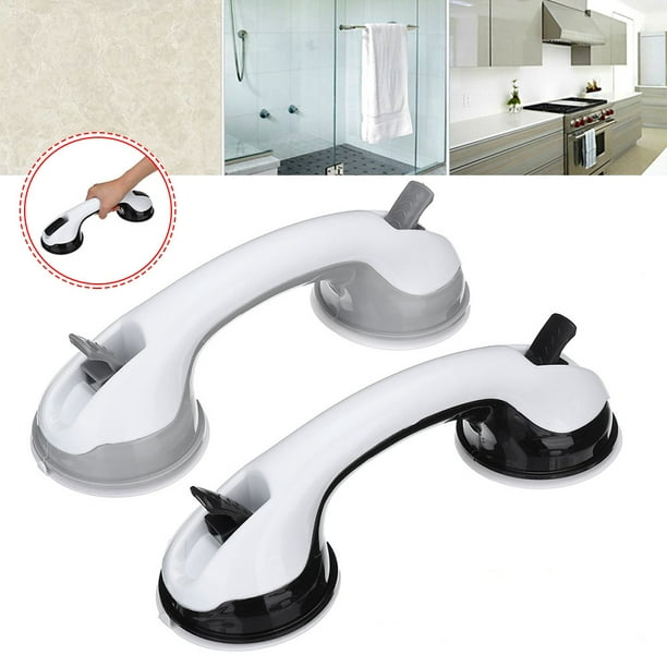 Suction Cup Handle Bathroom Shower Grip Grab Strong Powerful Support