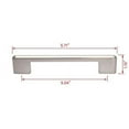 thumbnail image 4 of Utopia Alley HW367BN Taylor Cabinet Pull Handle, Brushed Nickel - 5 in. Center to Center, 4 of 8