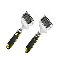 ROSENICE 2Pack Manual Noodle Maker Stainless Steel Pasta Roller for Homemade Kitchen Tool