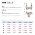 thumbnail image 6 of Honeii Cloud Sloth Print Women’s Bikini Set,Two Piece Swimsuit Bathing Suits,Stylish High Elasticity Swimwear for Beach and Pool, 6 of 7