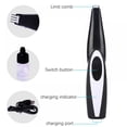 thumbnail image 4 of Pet Clippers, Professional Pet Hair Trimmers, Pet Grooming Kit for Small Dogs Cats Low Noise USB Rechargeable Electric Clippers for Hair Around Face, Eyes, Ears, Rump, Paws, 4 of 7