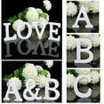 thumbnail image 2 of Grandest Birch Freestanding Wood Wooden Letters Alphabet Bridal Wedding Party Home Shop Decor Wooden Letter, 2 of 8