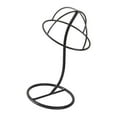 thumbnail image 3 of 12'' Metal Wigs Holder Stand Holder Stand Caps Hanger Hats Display Holder Rack Black, 3 of 9