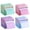 Blue, Green, Purple, Pink, variant on 2 Sticky Notes Roll Tape with Pull Out Dispenser Boxes, 512 Sheets Full Adhesive Sticky Notes 1.7 x 2.4 Inch, Self-Stick Memo Pads Sticker Label for Noting Writing (Blue & Green)