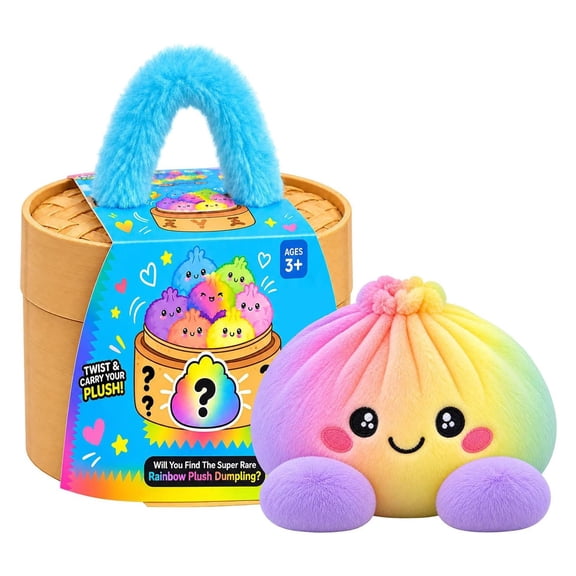 Dumpling Squishies, Big Rainbow Squishes with Steamer, by Zhaohaosy