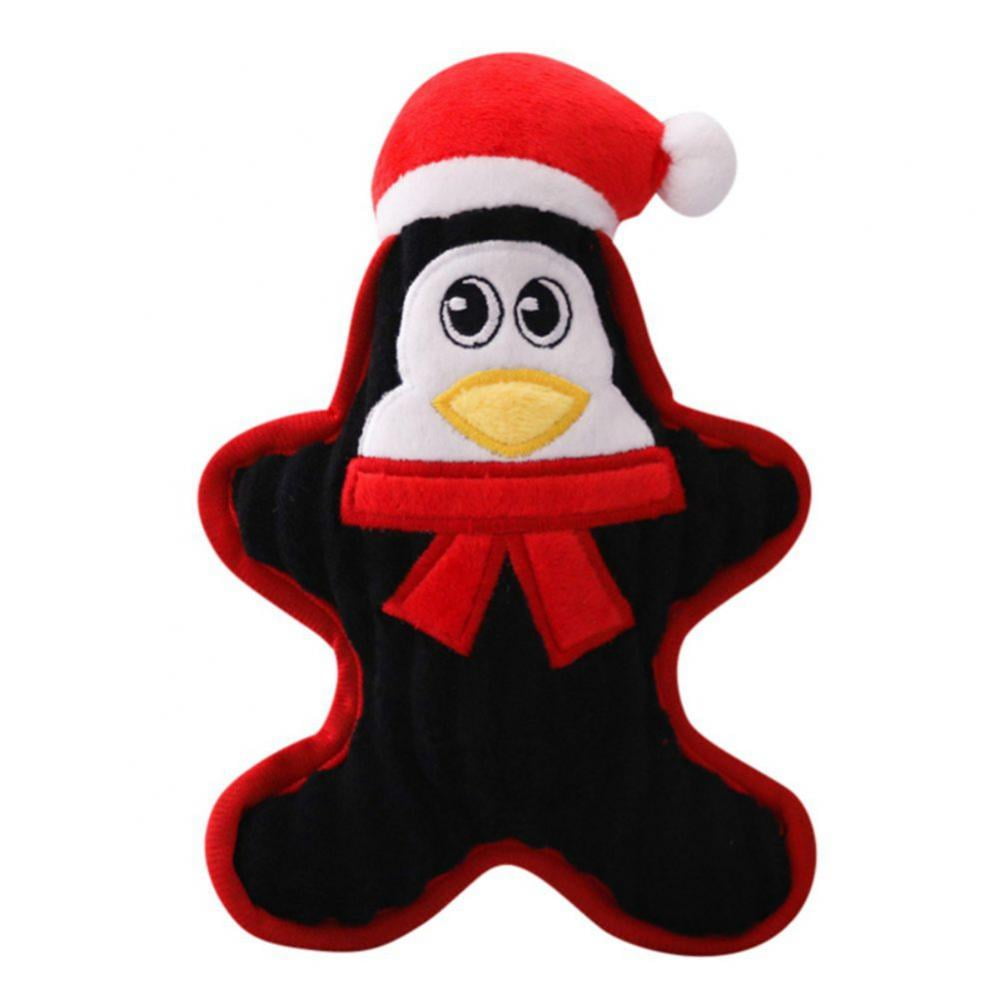 Plush Dog Toy, Chew Dog Toys, Holiday Toys for Pets, Christmas Dog Toys
