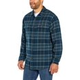 thumbnail image 2 of Orvis Men’s Spread Collar Flannel Shirt (Blue,Large), 2 of 7