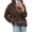Brown, variant on Women’s Sweaters Oversized Long Sleeve Crewneck Knit Pullover Casual Loose Fall Winter Top Drop Shoulder Sweater