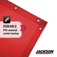 thumbnail image 4 of Cortina de soldadura Jackson Safety transparente, resistente al fuego, 4 of 7