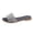 A-Black752, variant on Womens Flat Slide Glam Sparkly Plush Open Toe Slip On Soft Padded Footbed Rhinestone Flat Slide Summer Party Casual Streetwear Sandals