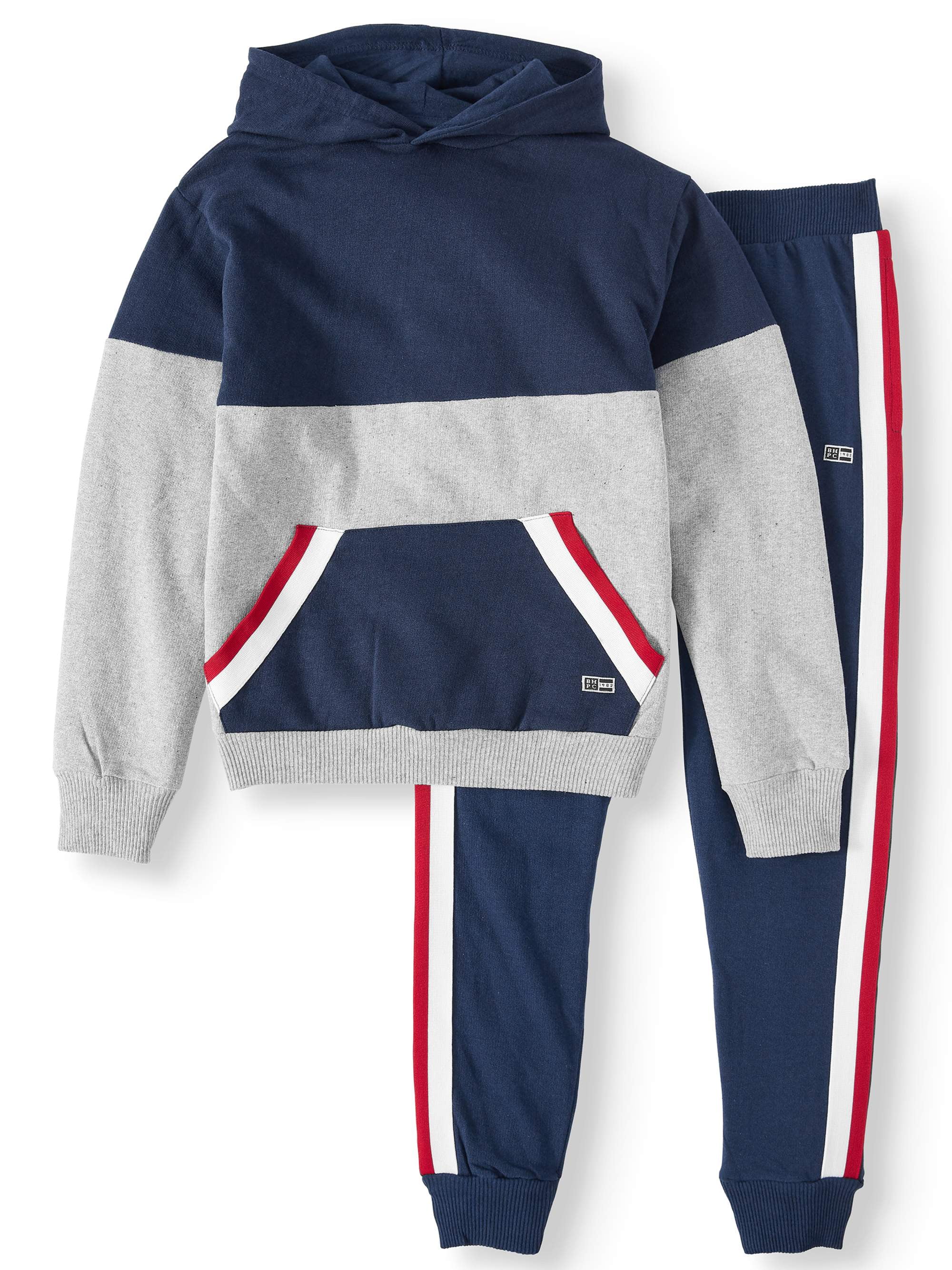 polo sweatpants and hoodie set