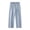 Light Blue_004, variant on Mens Baggy Jeans Fashion Elastic Waist Drawstring Wide Leg Jeans Outdoor Comfy Lightweight Casual Jeans Streetwear Blue 5XL