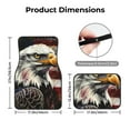 thumbnail image 5 of Fuzoiu Retro American Eagle A Print Carpet Floor Mats for Car,Car Foot Mat Set,Universal Fit 4 Piece Mat Pad Set,Fits Most Cars Trucks Vans Sedans SUV Auto Carpet Mat Se, 5 of 7