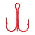 thumbnail image 4 of Lazer Sharp L934RDTH-12 3X Treble Hook, Red, Size 12, 20 Pack, 4 of 5