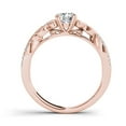 thumbnail image 3 of 3/4 Carat T.W. Diamond Vintage 14kt Rose Gold Engagement Ring, 3 of 4