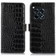 thumbnail image 1 of Para OnePlus 12R 5G/ Ace 3 5G Funda RFID Bloqueo de cuero genuino de vaca Funda tipo billetera para teléfono, 1 of 5