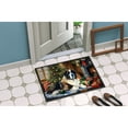 thumbnail image 5 of Carolines Treasures DAC2737MAT 0.15 x 18 x 27 in. Saint Bernard Cozy Christmas Doormat, 5 of 6