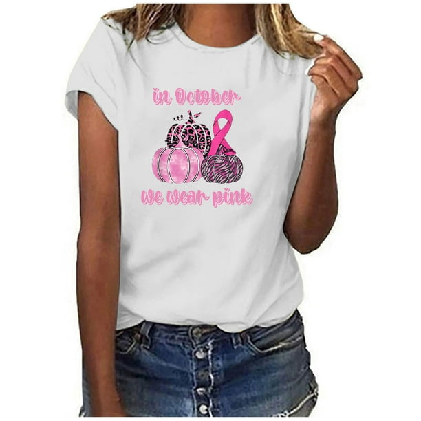 Breast cancer awareness shirts top