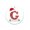 G, variant on Oefntac Christmas Ornaments Christmas Alphabet Decorations Personalized for Gift Christmas Tree Hanging Ornament DIY Decorations