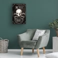 thumbnail image 3 of Canvas Wall Art - Sasha 'Motel Morte' Wall Art for Living Room, Bedroom, or Office Décor by Trademark Fine Art - 30 x 47 Inches, 3 of 4