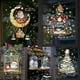 thumbnail image 3 of Pegatinas de ventana de Navidad de dibujos animados, decoración de pared de vidrio, árbol de Navidad, pegatinas estáticas, Luna, Papá Noel, alce, Feliz Navidad, 2024, 3 of 4