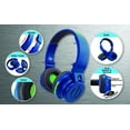 thumbnail image 3 of eKids Children's Bluetooth Noise-Canceling Over-Ear Headphones, Blue, eK-B50B.EXv0, 3 of 6