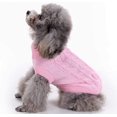 thumbnail image 5 of Suéter para perros, cálido, adecuado para perros pequeños, medianos y grandes, lindo suéter de punto clásico, adecuado para perros o gatos. (m rosa) brillar Electrónica, 5 of 5
