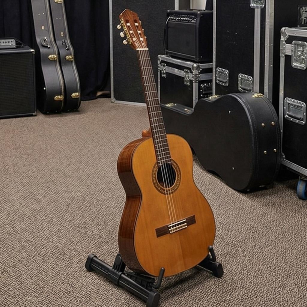 Yihuala Adjustable Electric Guitar Stand Universals Folding Musical Instrument Stand Suitable for Electric Guitar, Ukuleles