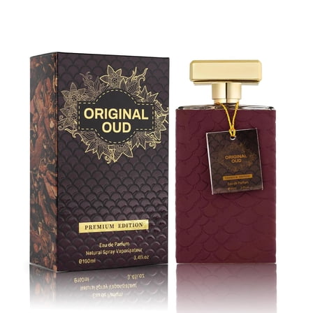 Original OUD Premium for Men, Amber Woody Scent, Long-Lasting, 100ml Eau de Parfum, Cruelty-Free