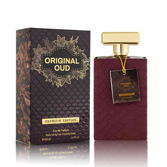 Original OUD Premium for Men, Amber Woody Scent, Long-Lasting, 100ml Eau de Parfum, Cruelty-Free