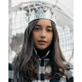 thumbnail image 2 of Unisex Adjustable Leather Crown, 2 of 2