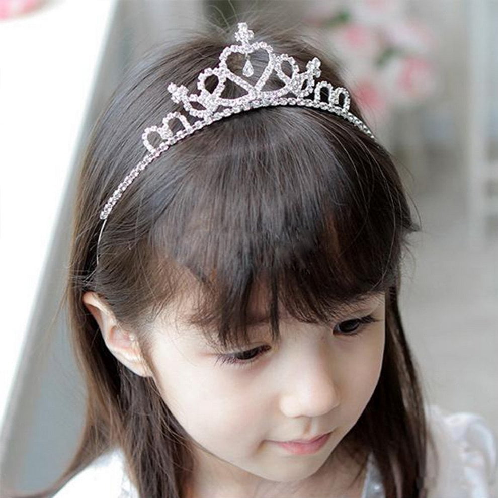 kids wedding hair accessories