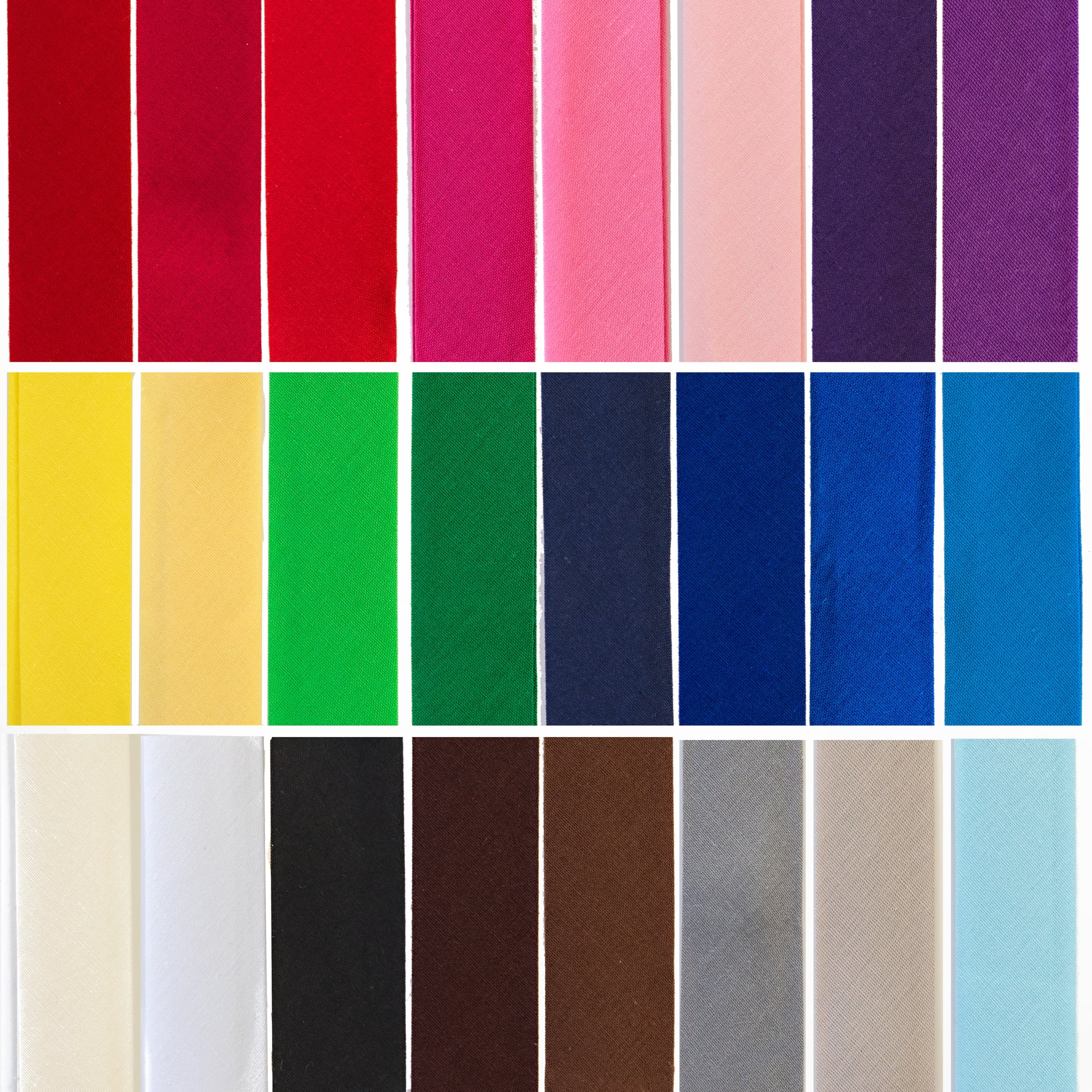Wrights Satin Blanket Binding = Now 6 Great Colors! 2 x 4 3/4