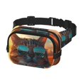 thumbnail image 2 of Balery Cool Cat Driving Sunset Mochila Cinturón para Mujeres y Hombres, Bolsa de Cintura Impermeable de Doble Capa con Correa, 2 of 9