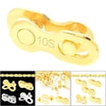 thumbnail image 3 of Almencla Steel Bibike Chain for 8 10 Replacement Parts Bike Accessories 12 Speed 10 Speed Golden, 3 of 7