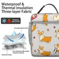 thumbnail image 4 of Premium Insulated Dog Lunch Box for Men & - Reusable Lunch Bag with,Hour Temperature Retention, Compact & Lightweight Design for Office, Work, Picnic, Travel - Durable Lunch Tote for Adults., 4 of 5