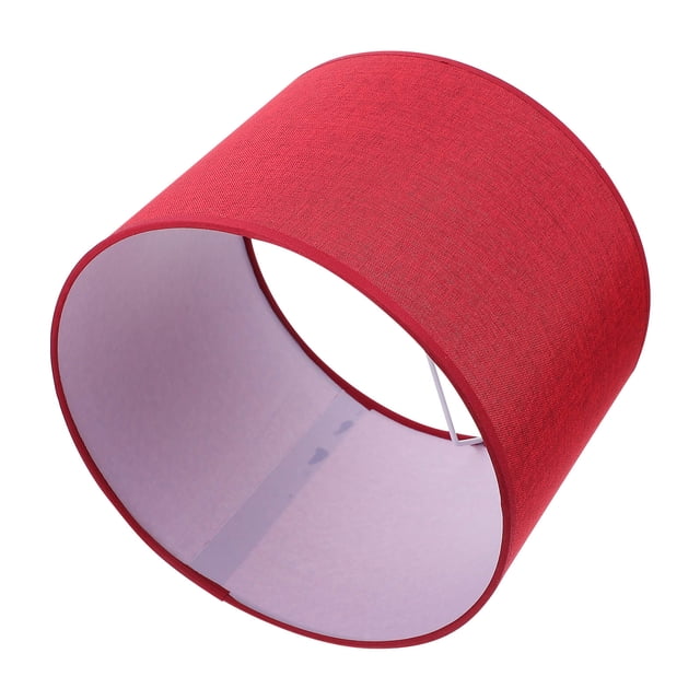 FUTUREORYY Fabric Lampshade Hanging Lampshade Circular Iron For Library Softens Light 1Pack