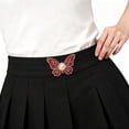 thumbnail image 5 of Topboutique Pant Waist Tightener 8 Set Butterfly Buttons Pins for Loose Jeans Decorative Waists Buckles Adjustable Waist Buckle Extender Set Pants Clips No Sew and No Tools Jean Buttons Pins, 5 of 5