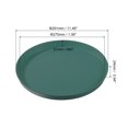 thumbnail image 2 of REGALWOVEN Restaurant serving trays are great for food, drinks, or desserts Dark Green, 2 of 6
