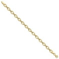 thumbnail image 2 of 14k Yellow Gold Bracelet Links Link, Other Women's 7 mm in Diamond Cut Fancy Link, 2 of 5