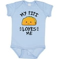 thumbnail image 3 of Inktastic My Titi Loves Me with Taco Illustration Boys or Girls Baby Bodysuit, 3 of 5