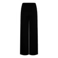 thumbnail image 5 of Lixiuxyad Cargo Pants for Women High Waisted New Dance Pants For Women Social Dance Wide Leg Pants Slimming And Versatile Dance Pants Black, 5 of 6