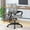 Grey, variant on YRLLENSDAN Mesh Office Chair with Lumbar Support and Armrest, Comfortable Desk Chairs with Wheel, Home Swivel Chair with Adjustable Height and Tilt,Blue