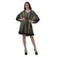 thumbnail image 2 of Moomaya Robes d'Été en Georgette Imprimée Femmes Plage Hawaïennes Mini Robes Femmes, 2 of 6