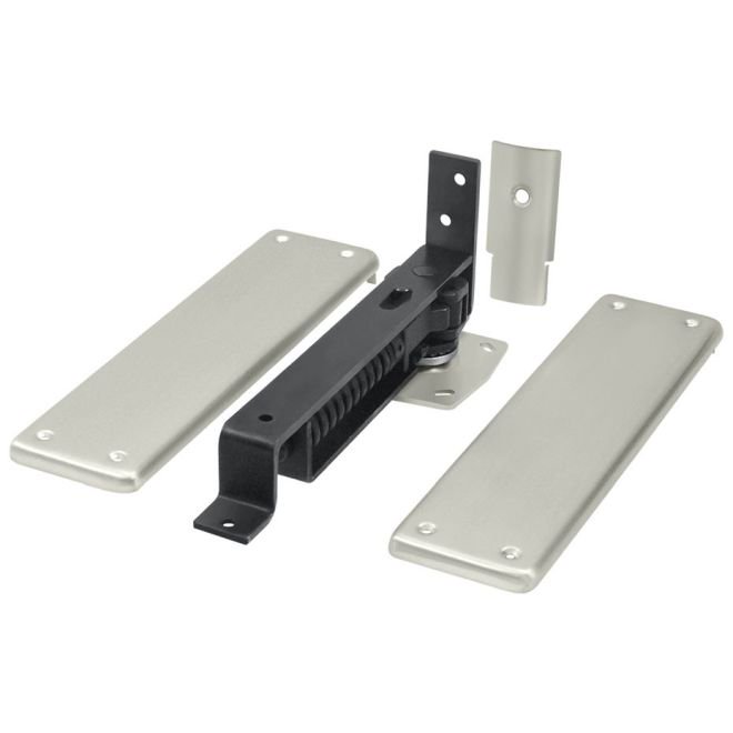 Deltana DASH95U15 Spring Hinge; Double Action with Solid Brass Cover