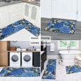 thumbnail image 5 of Pioneer Flower Floral Print Pattern Kitchen Rugs Sets Of 2,Anti Fatigue Kitchen Mat Rugs Non Slip Washable,Decorative Kitchen Floor Mats for Kitchen,Sink,Laundry,17"x30"+17"x47", 5 of 7