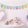 thumbnail image 3 of Happy Easter Banner - Easter Egg Theme for Spring Home and Party Decor, 3 of 4