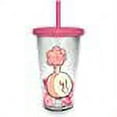 thumbnail image 3 of Official Licensed Rick and Morty Plumbus, Pink Plastic Cup with Straw, BPA Free Set of 1, 16 oz, 3 of 6