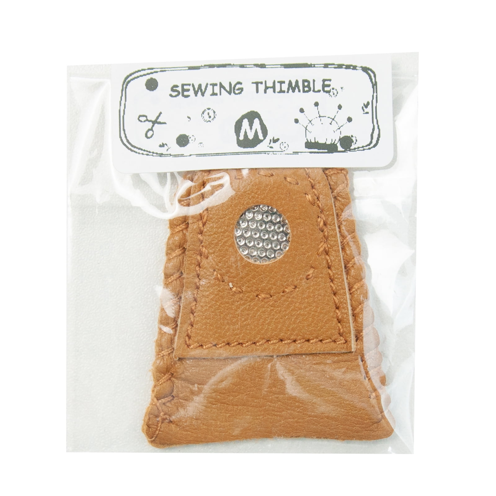 Leather Thimble for Hand Sewing Quilting Knitting Needles Craft DIY